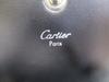 Authentic Cartier Pasha de Cartier Black Leather Silver H/W Coin Purse #a155  Open box