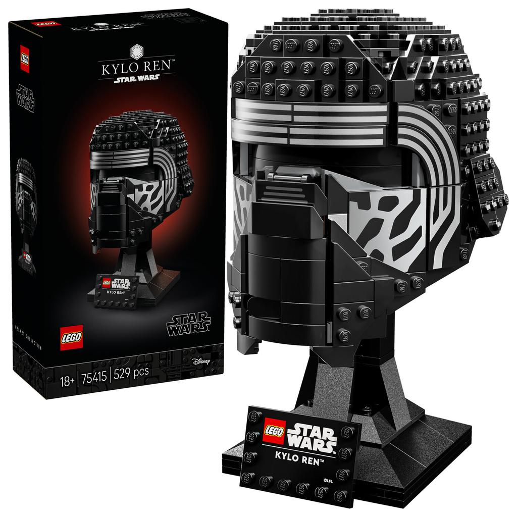 LEGO Конструктор Star Wars «Звёздные войны» – рация – Шлем Кайло Рена (75415)