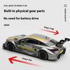Модель автомобиля из сплава BENZ AMG C63 DTM в масштабе 1/32 с инерционным механизмом, гоночная игрушка для детей, потрясающая детализация, идеальный подарок