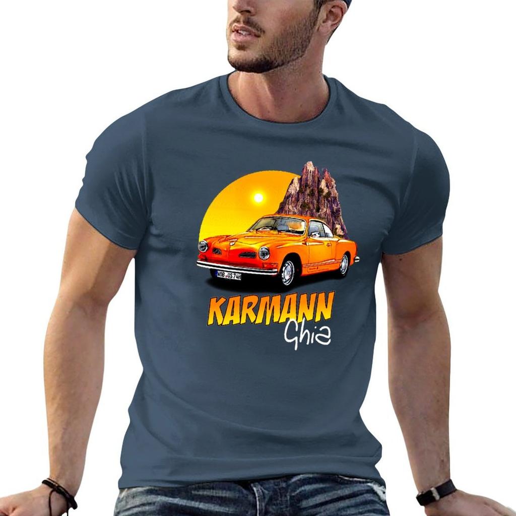Karunisexn Ghia Tričko Vtipná Trička Bavlna Unisex Tričko Letní Unisex Tričko Designové Tričko