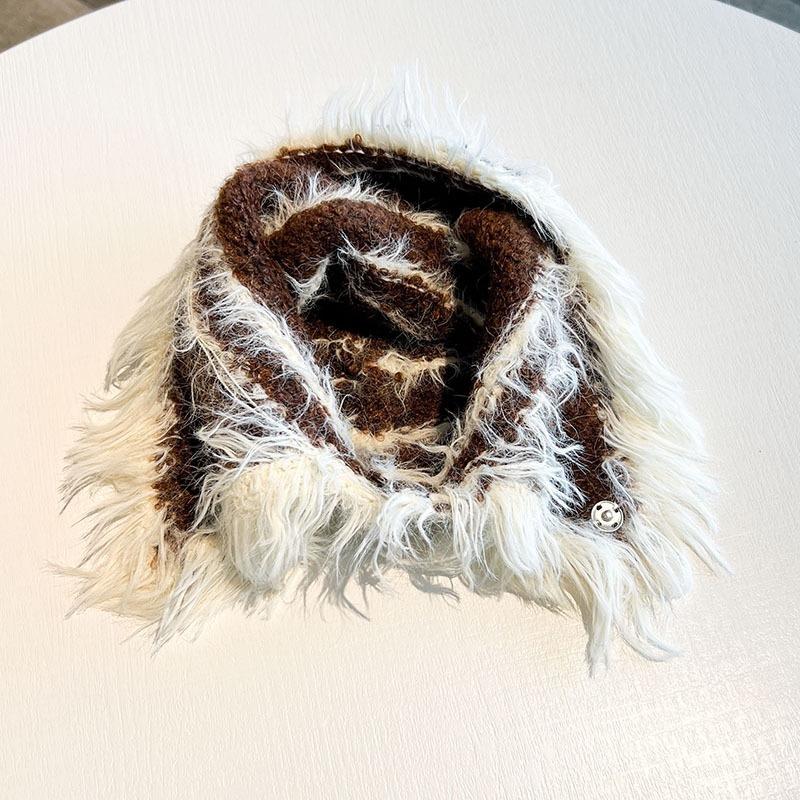 New Winter Dandy Hat Earflap Beanie Hat Fashion Keep Ear Warm Hats For Women Streetwear Multicolour Fur Hats For Girl