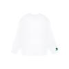 WE11DONE Унисекс футболка с длинным рукавом и принтом логотипа WD-TT1-22-673-U-WH