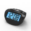 Small Digital Alarm Clock For Children,Blue Backlight, Scending Alarm Volume, Basic Clock, LCD Digits Readout, Snooze, Battery Powered