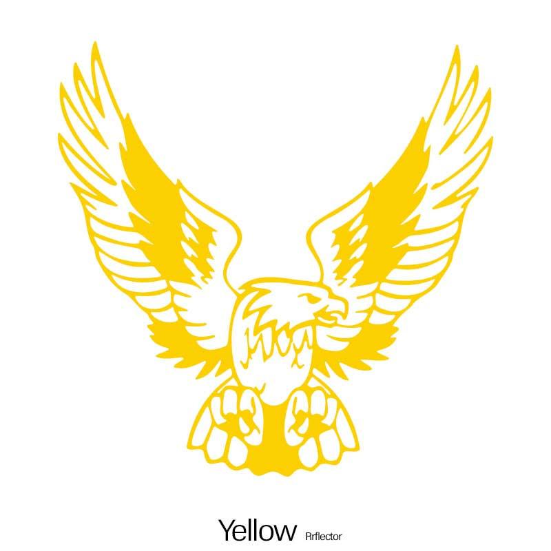 Наклейки на автомобиль Элегантный орел светоотражающие наклейки на автомобиль окна мотоцикл бампер ноутбук декор водонепроницаемый виниловый деколь