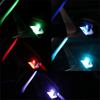 1x Автомобильная USB LED Декоративная Лампочка Портативная Лампа Атмосферы Кнопочное Управление 7 Цветов Авто Интерьер Дом Ноутбук Подсветка