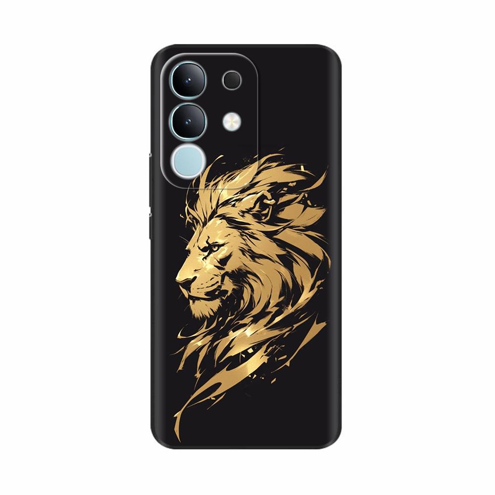 Для Vivo Y29 4G Чехол Милый Панда Мягкий Жидкий Силиконовый Чехол для Телефона Для Vivo Y29 4G Чехлы Y 29 Защитный Мультяшный Чехол на Заднюю Панель