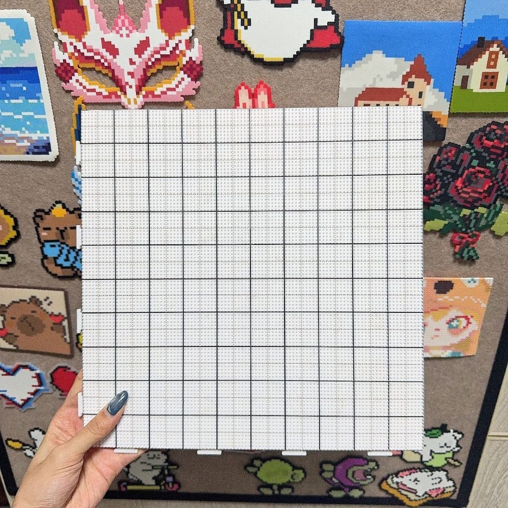 Доски для бусин Perler 104x104 бусины, термостойкие доски для термобусин Hama Beads, для создания пазлов