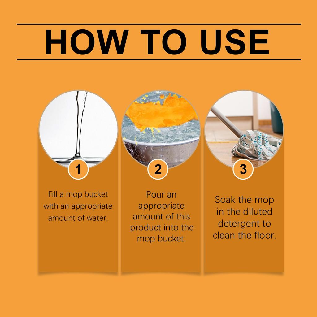 Jakehoe floor cleaner, ceramic tile, wooden floor, suitable for decontamination and maintenance, convenient and fragrant mopping care 500ml