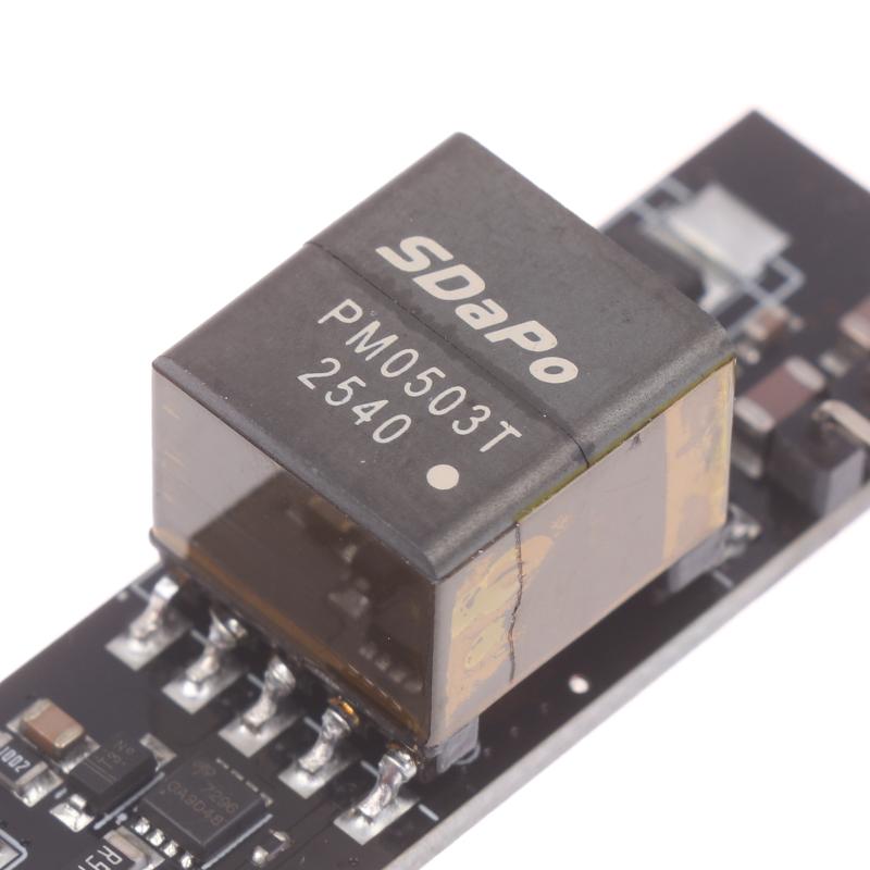Dp1435 Dp9700 5V 2.4A PoE-модуль Стандарт IEEE802.3Af Af Изолированный PoE-модуль Без конденсаторов Поддерживает 100M 1000M PoE-модуль