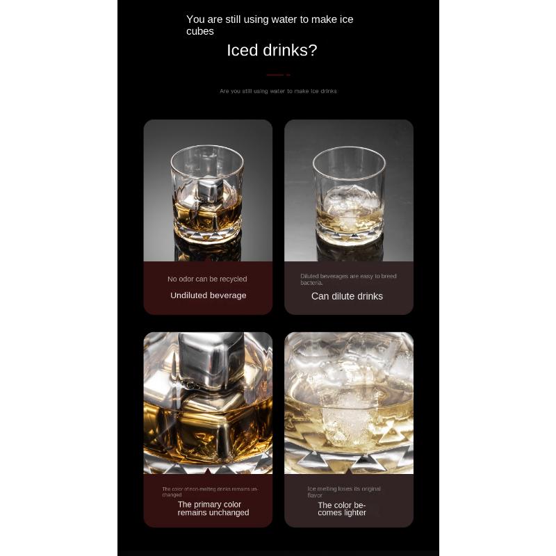 HANYANG Ледяной камень из нержавеющей стали Замороженные ледяные гранулы Замораживание металла