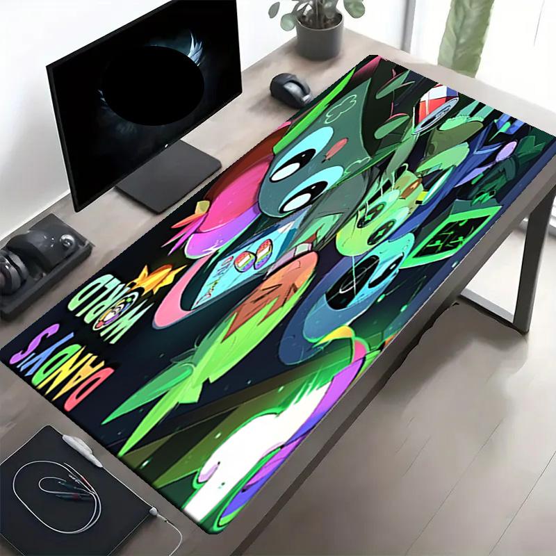 Dandy's World Print Mouse Pad, Anti‑Slip Desktop keyboard Mat, for PC Laptop Gaming Working Daily Use, Cool Festival Surprise Gift