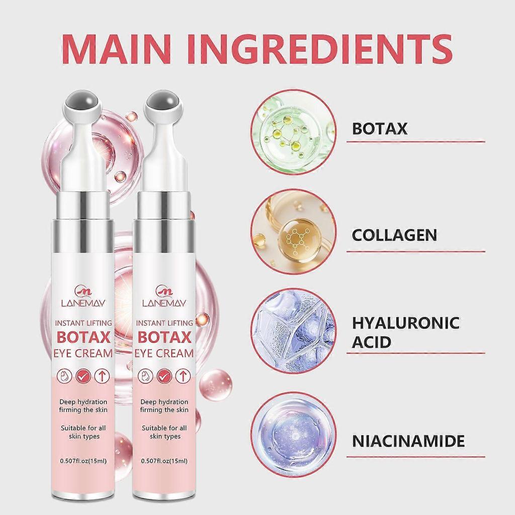 Eye Cream for Anti-Aging with Collagen, Under Eye Cream for Dark Circles Fine Lines Wrinkles Puffiness and Bags Under Eyes, Eye Bags Treatment for Wom