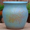Vintage Ceramic Pot for Indoor/Outdoor Use – Large, Breathable Coarse Pottery for Green Plants, Tall Wide Mouth Design for Bougainvillea & Succulents