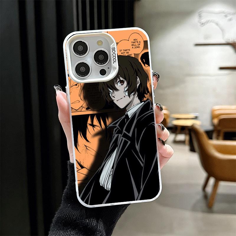 Мягкий чехол для телефона Bungo Stray Dogs для iPhone 15 16 17 Pro Max 17Air 16E 14 Plus 13 12 Mini, противоударная задняя крышка