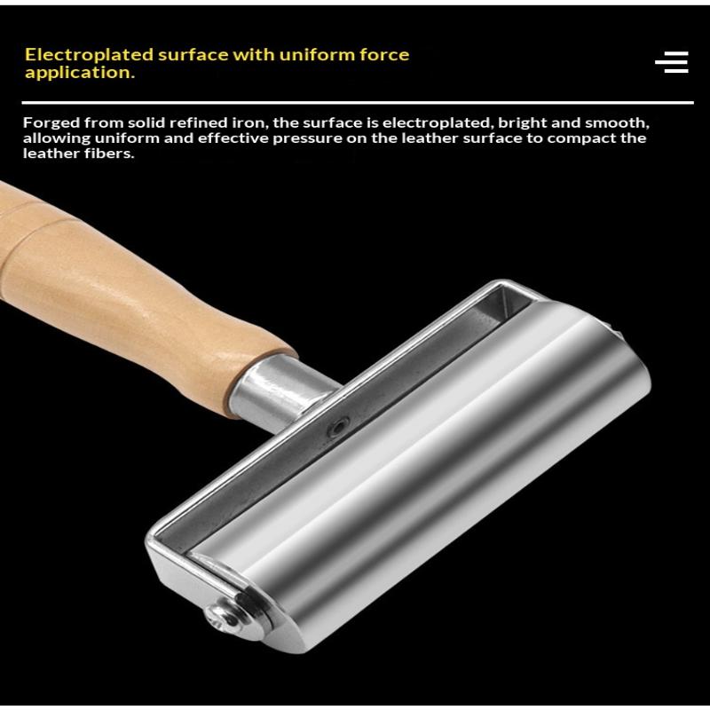 Leather Glue Laminating Roller Leather Press Edge Roller Platen Tools For Craft Diy Laminating Tool For Leather Craft