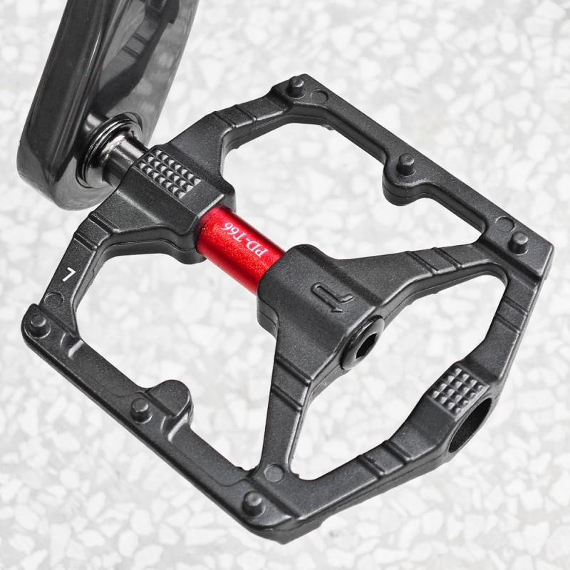 PROMEND Aluminum Alloy Bike Pedals With Sealed Bearings Mountain Road Folding Touring Bicycles