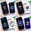 Чехол Emergency Medical Star of Life для iPhone 11 12 13 Pro Max Mini X XR XS Max 6 7 8 Plus SE 2020, задняя крышка телефона