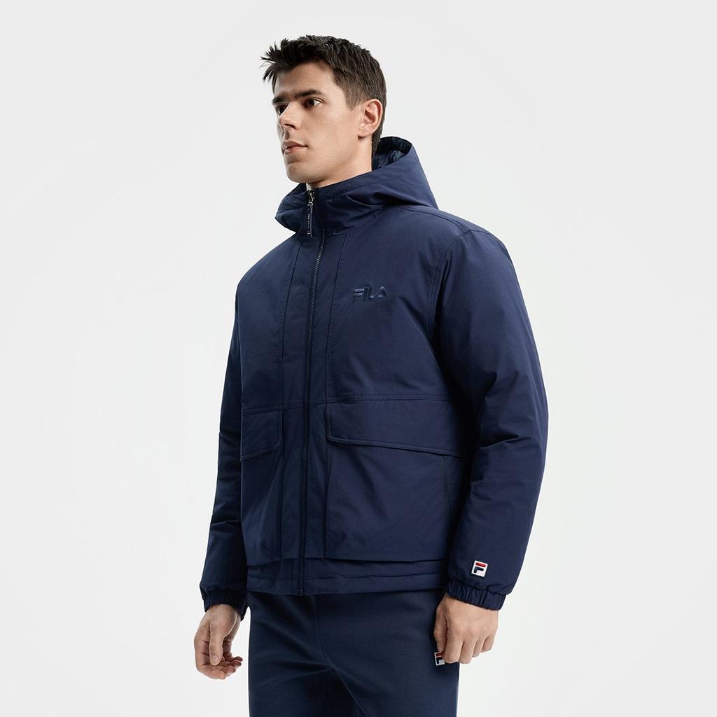 Fila Мужская пуховая куртка для тенниса Serene Void Blue A11M543905FBU