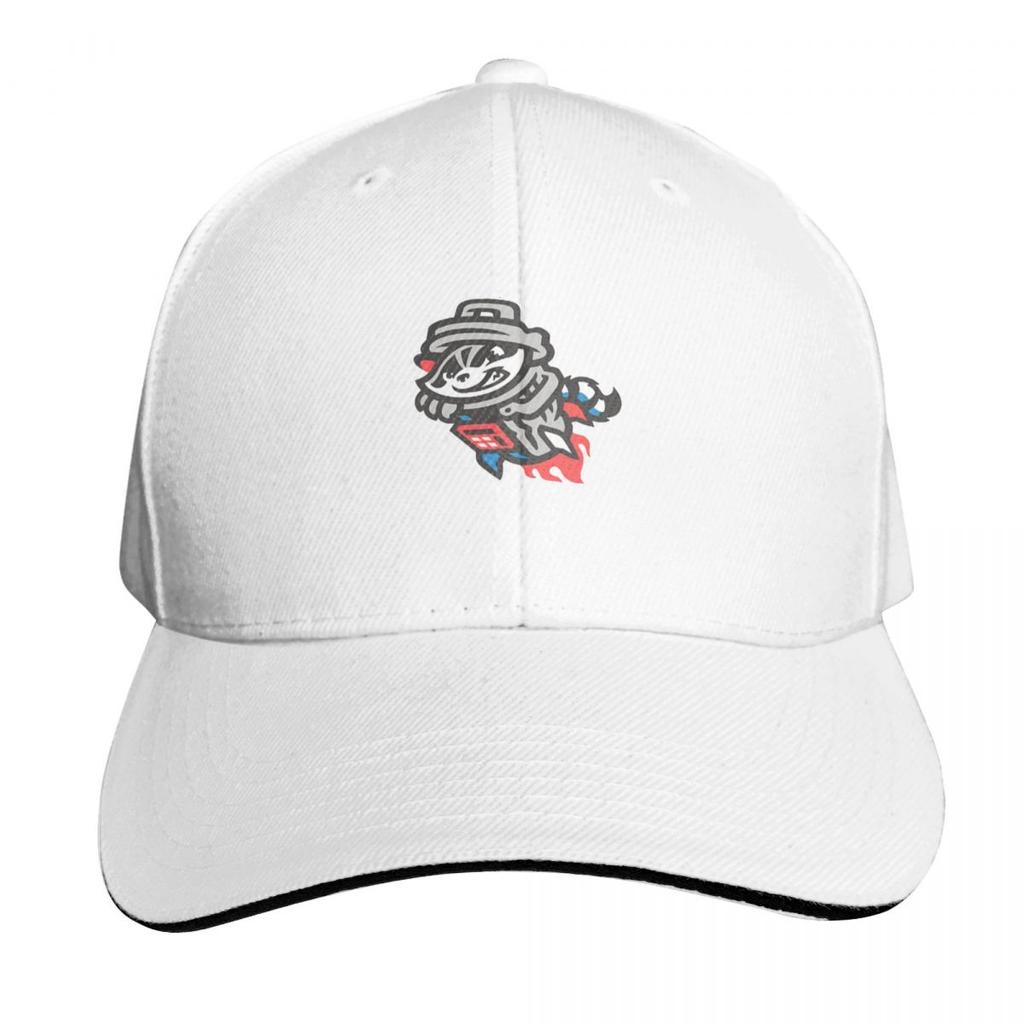 Rocket Citys Trashs Pandas Baseball Cap Big Size Hat hats for Unisex Snapback Cap custom Hat Womens Golf Clothing Unisexs