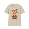Unisex Softstyle T-Shirt Angry Kitten Funny Furball of Fury Still Soft Cartoon