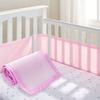 2 шт. детские дышащие стандартные сетчатые бамперы для детской кроватки, подушечки для дома