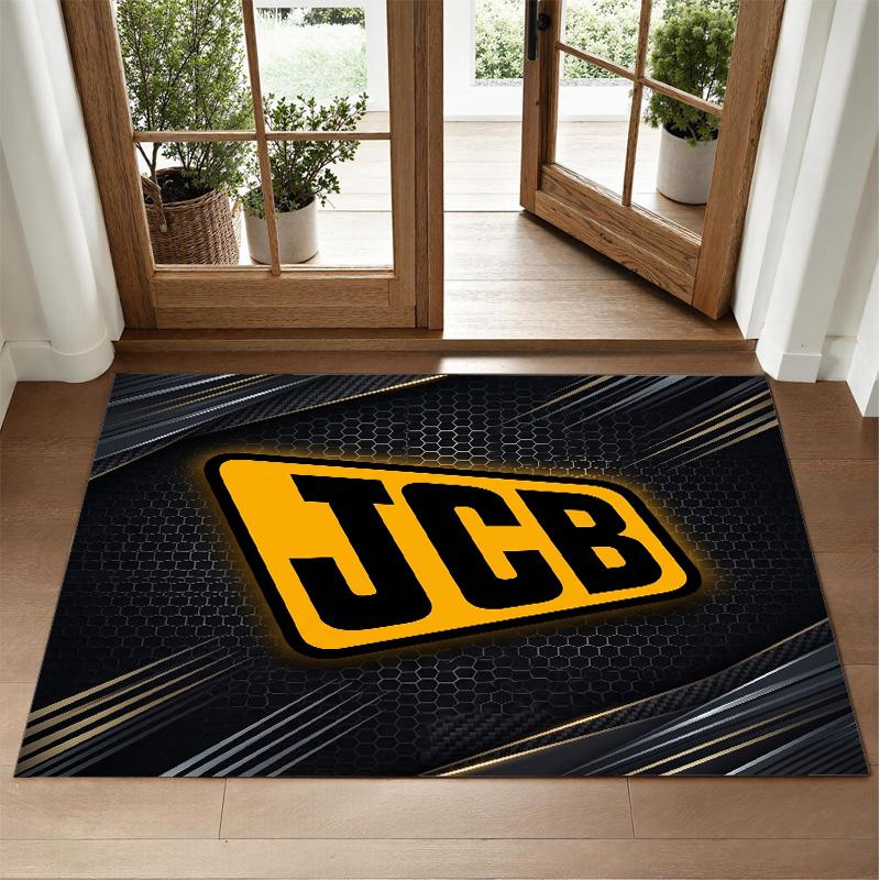 JCB Design Crystal Velvet Rug Soft Decorative Mat for Bedroom Entrance