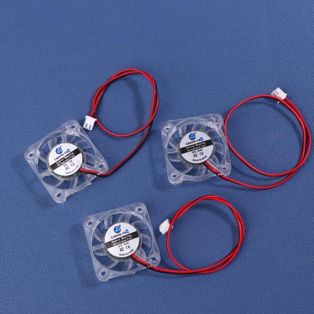 Hydraulic Bearing 3D Printer Cooling Fan 5/12/24V Brushless Cooling Fan 3D Printer Parts