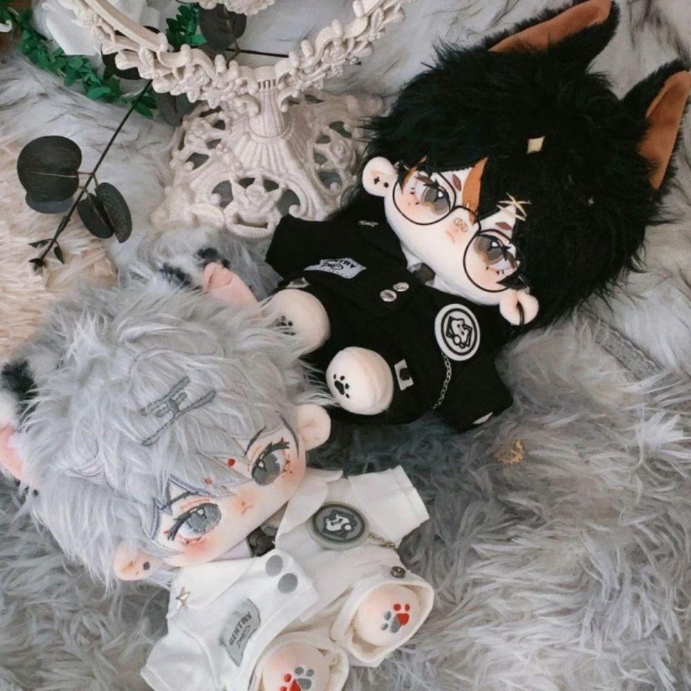 Cat Ear Plush Doll Clothes Hoodie No Attribute Doll Clothes Cotton Doll Clothes 20cm Cotton Doll