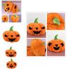 Adorable Reversible Pumpkin Plush Toy Perfect Halloween Gift Customizable Doll