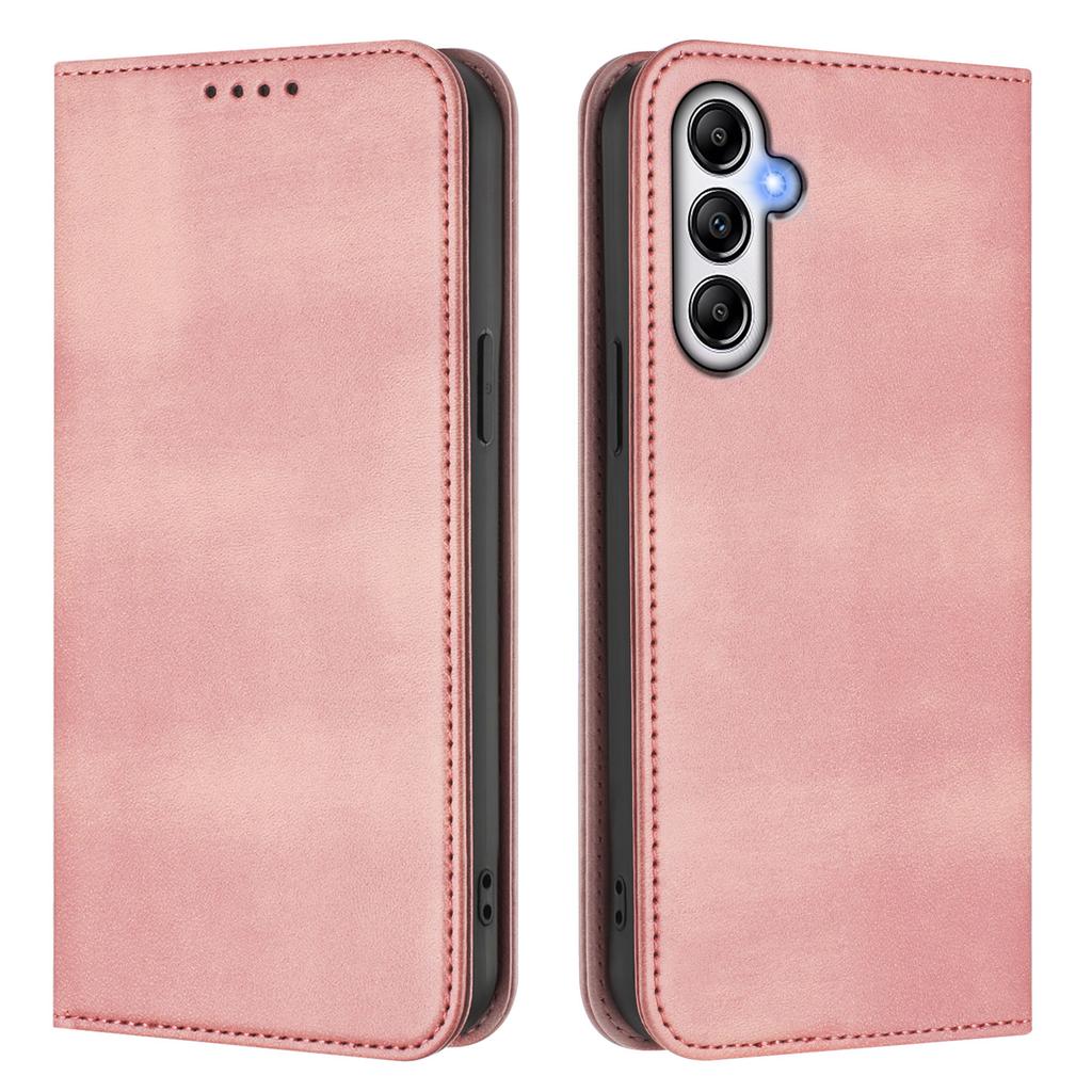 For Samsung Galaxy A35 5G Wallet Cases Retro Texture RFID Blocking Leather Phone Cover