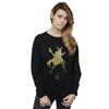 Marvel Womens/Ladies Loki Silhouette Sweatshirt