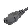 Европейский шнур питания AC C13, 3-контактный, сертифицированный VDE, 3-жильный адаптерный кабель