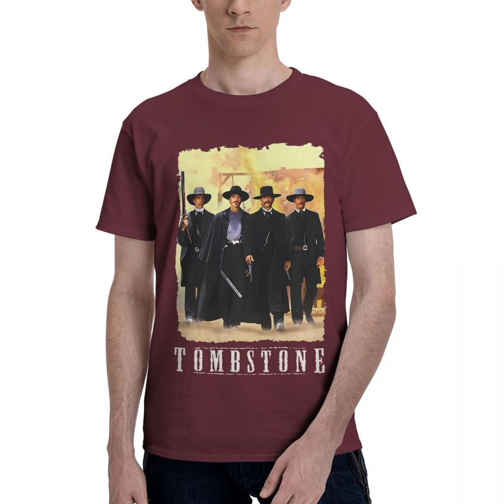 Фильм Tombstone Хакльберри 100% Хлопок Повседневный Дышащий Удобный Кавайный Новые Подарки И Футболки Смешные Подарки