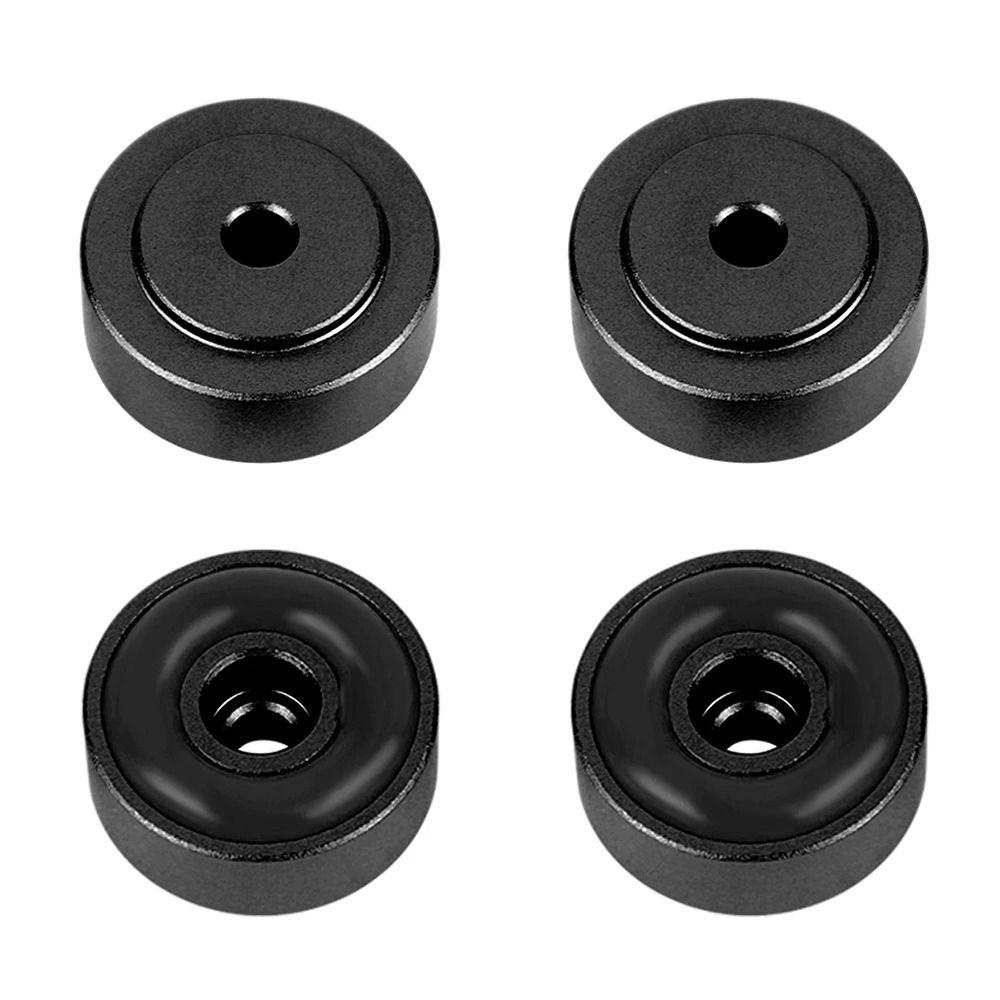 1/4Pcs Aluminum Alloy Feet Pad Isolation Amplifier Base Feet for Speakers CD Amplifier