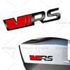 JBIW9 3D Chrome Metal Car Styling VRS Logo Front Grille Emblem Sticker For Skoda Octavia Fabia Rapid Superb Kodiaq Rear Trunk Decor