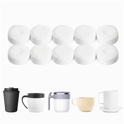 Таблетки для чистки кофемашины, шипучие таблетки, средство для удаления накипи, 10 шт.