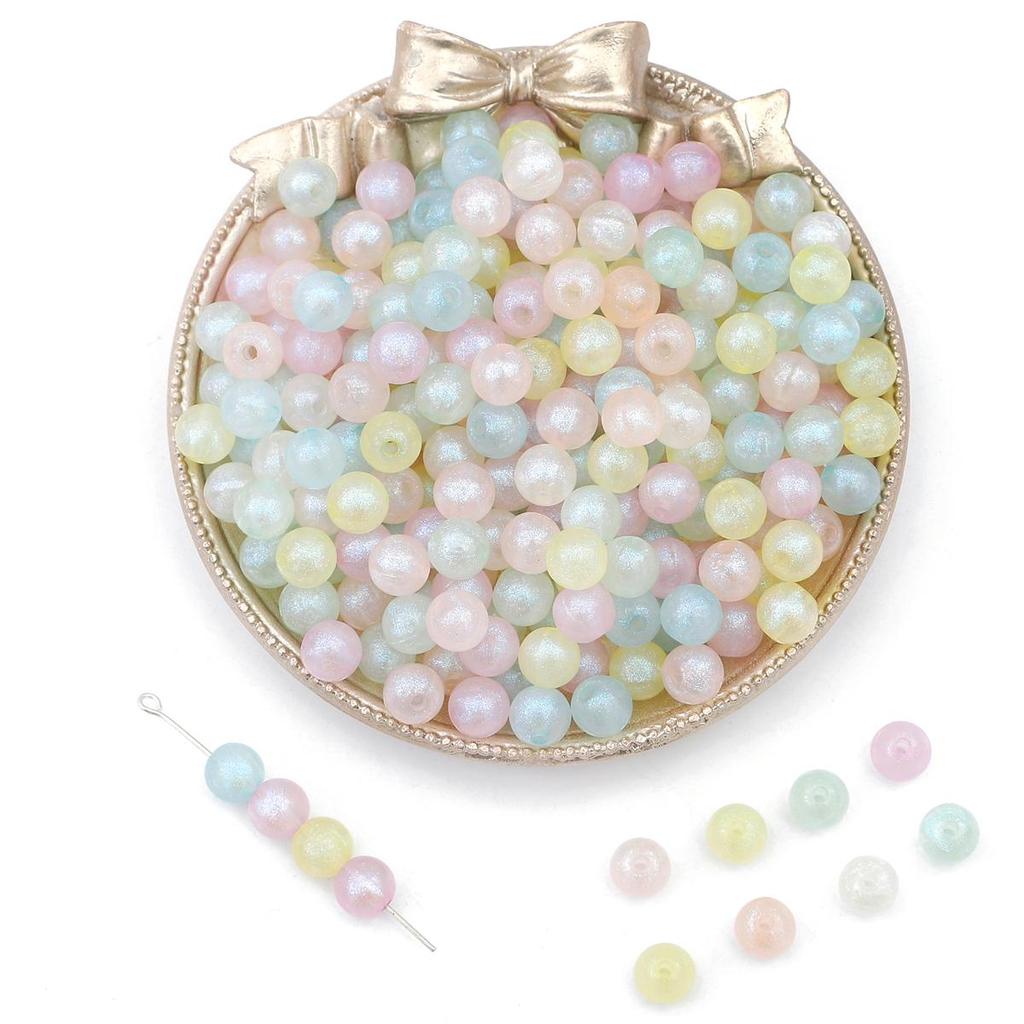 1850Pcs Acrylic Mermaid Beads Charm Beads For Necklace Bracelet DIY Jewelry Making