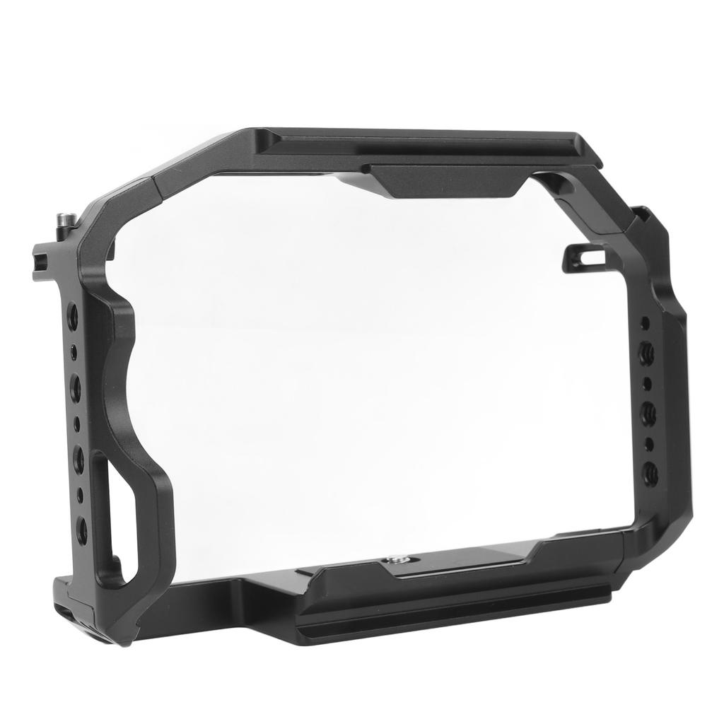 Full Camera Cage Aluminum Alloy Protective Video Making Camera Rig with 14 38 Inch Hole Cold Shoe