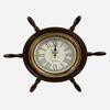 45.72 см Морской Деревянный Корабельный Штурвал Часы Настенные Часы Морские Деревянные Часы Домашние Часы Офисные Часы Для Декора