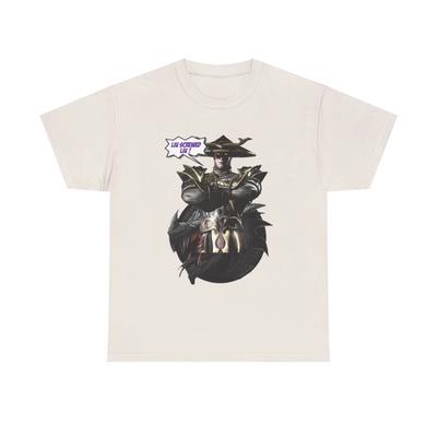 Thunder God Illustration Tee | Dark Raiden Graphic Shirt | Funny MK T-Shirt