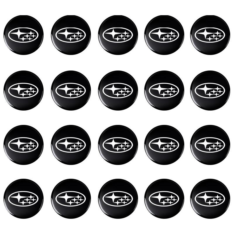 2/5/10 шт. 14 мм наклейки-эмблемы для ключей дистанционного управления автомобиля для Subaru Impreza Legacy WRX STI BRZ XV WRC Forester Crosstrek