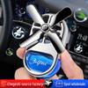 Rotating Car Air Vent Cologne Ornament - Celebrity-Inspired Interior Air Freshener