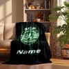 Sporting Clube de Portugal Custom Flannel Blankets Soft Warm Cozy Throws for Home Decor Holiday Gifts