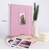 Альбом Instax Книга Instax Хранение 208 фотографий Большая вместимость Карманный файл Instax Альбом на годовщину свадьбы (розовый)