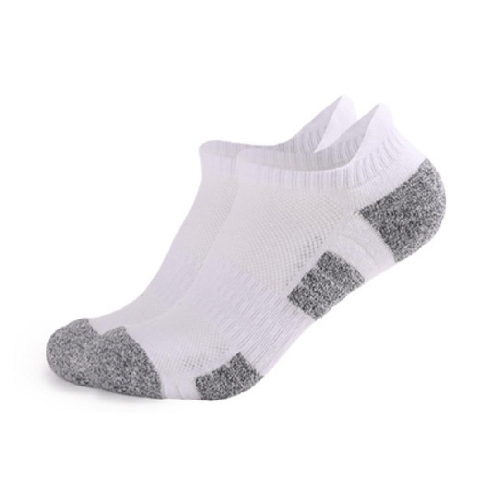12pcs Breathable Low Cut Sport Sock Cushioned Towel Sole Running Sock Running Fitness Training