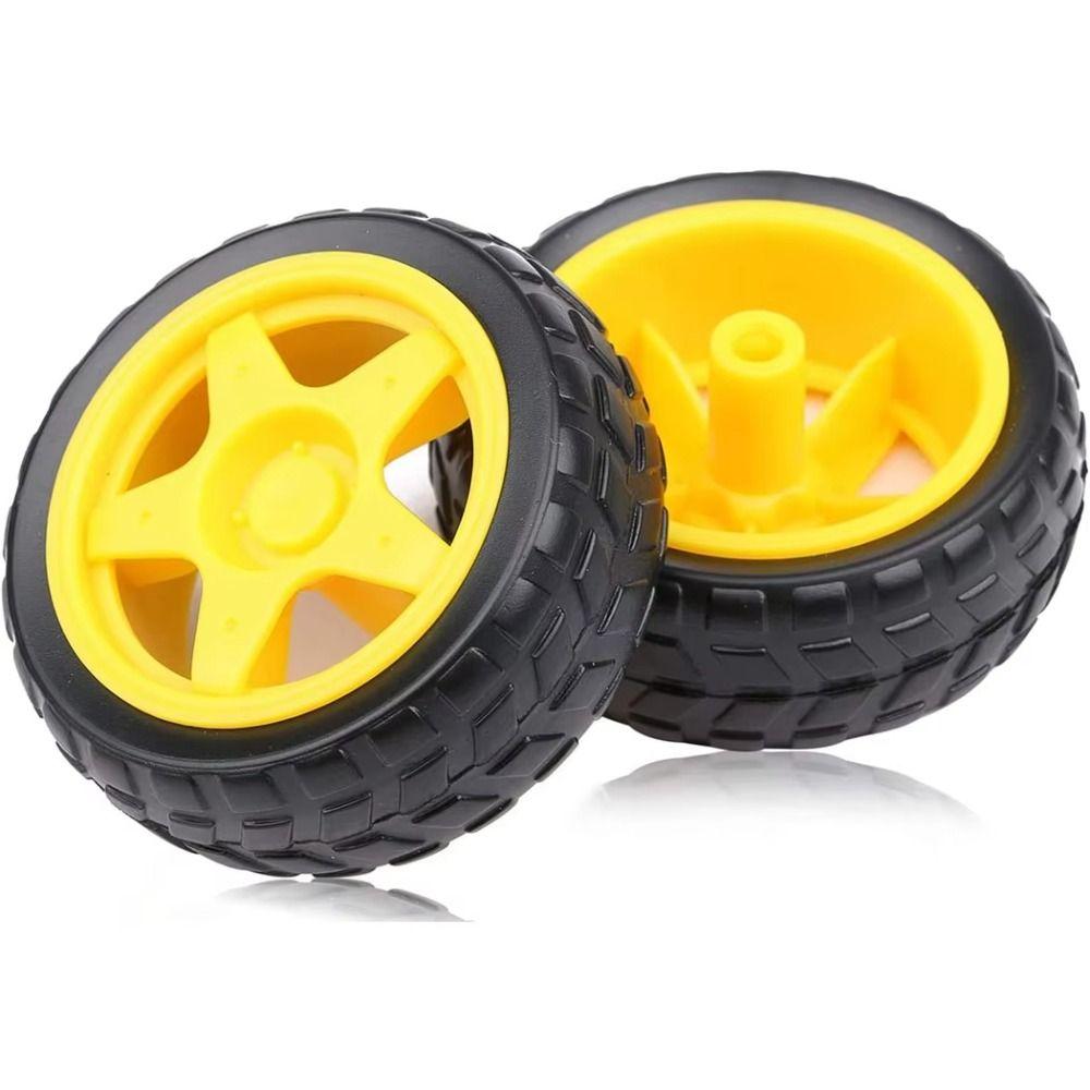 Magnetic TT Motor Tire Wheel 3-6V Dual Shaft Gear Motor DC Electric Motor Arduino Smart Car