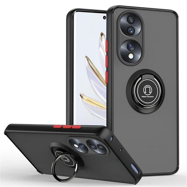 Чехол Armor Matte для Honor 90 Smart 70 50 Lite X8b X7b 5G X7a X6a чехол-кольцо магнитный держатель подставка противоударный бизнес полная защита