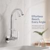 Single Cold Water Faucet Wall Mounted Water Tap Premium Faucet Tap  Kitchen Sink