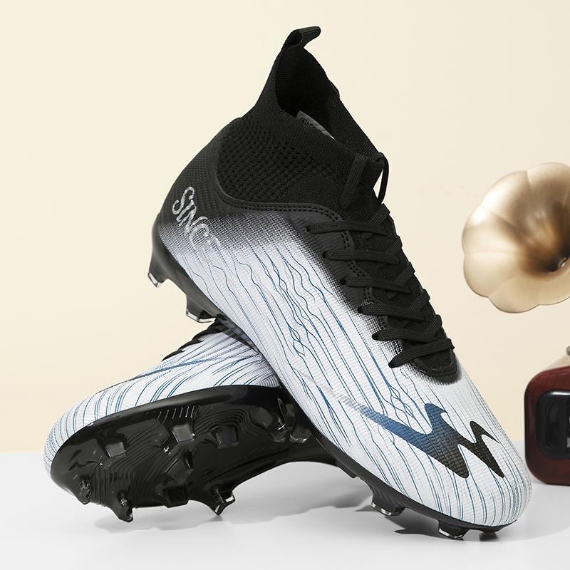 New Men Professional Football Boots Training Shoes Outdoor Sport Non-Slip Soccer Shoes Match Sneakers Grass Ultralight Unisex