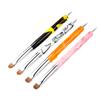 4pcs Acrylic Handle Nail Dotting Pen French Style Nail Art Point Pen Nail Art Brush For Beginners